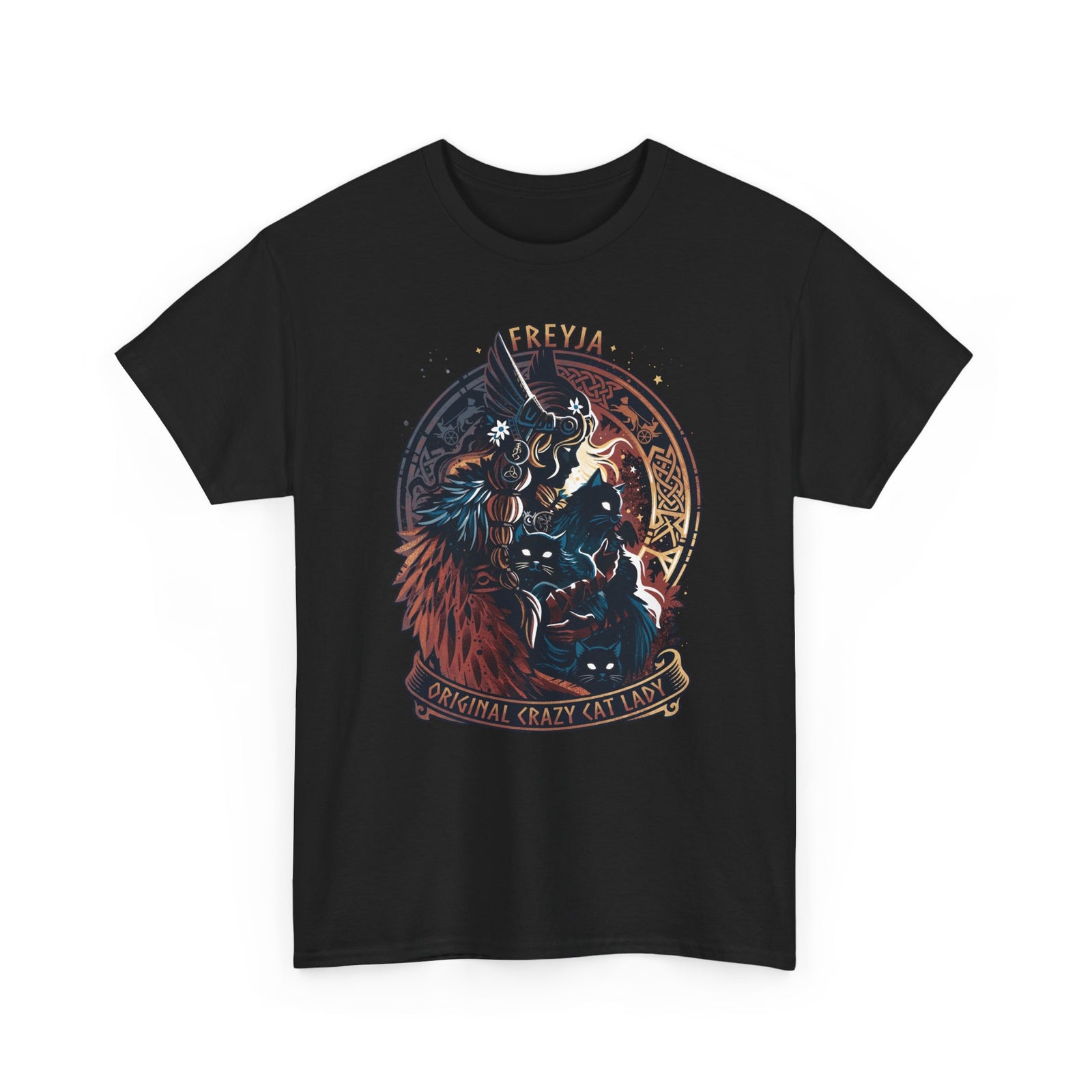 Crazy Cat Lady T-Shirt — Freyja Original Cat Lover Tee