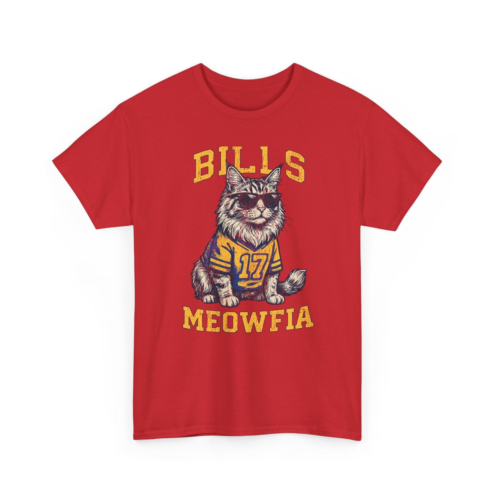Bills Meowfia T-Shirt — Funny Cat Mafia Graphic Tee