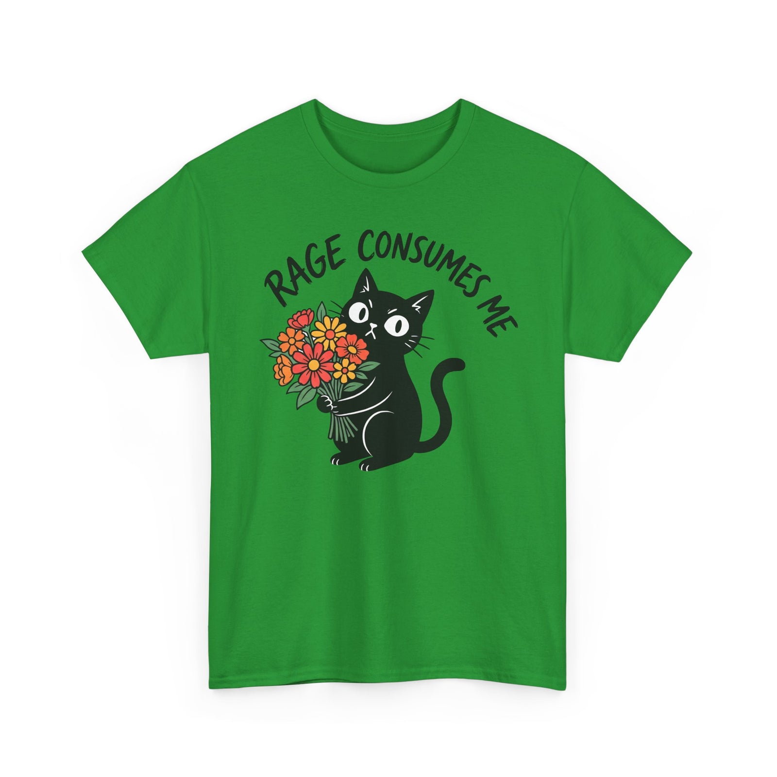 Rage Consumes Me Cat T-Shirt