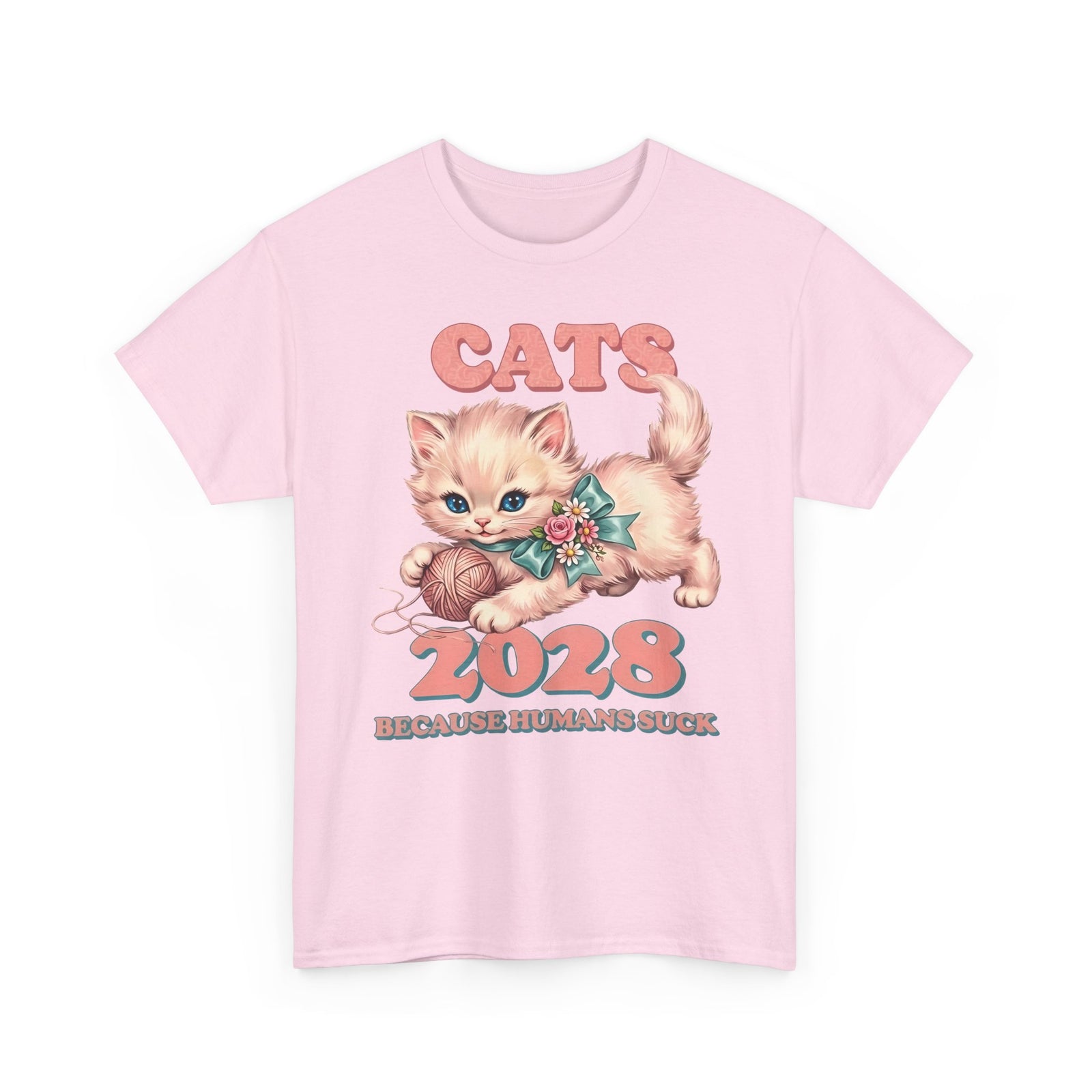 Vote for Cats T-Shirt Funny Cat Political Tee