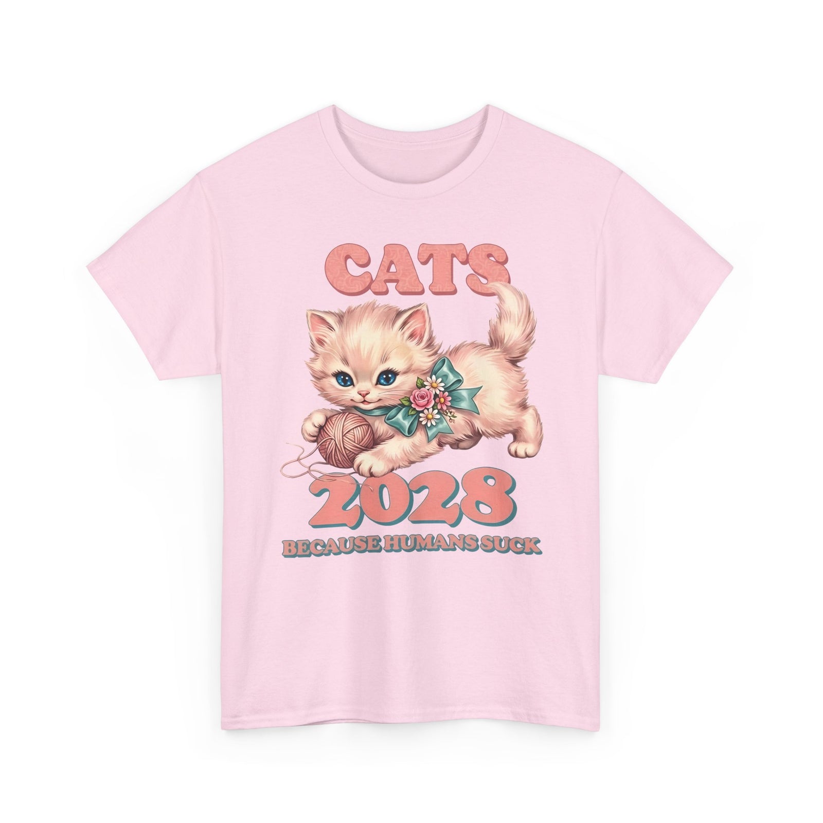Vote for Cats T-Shirt Funny Cat Political Tee