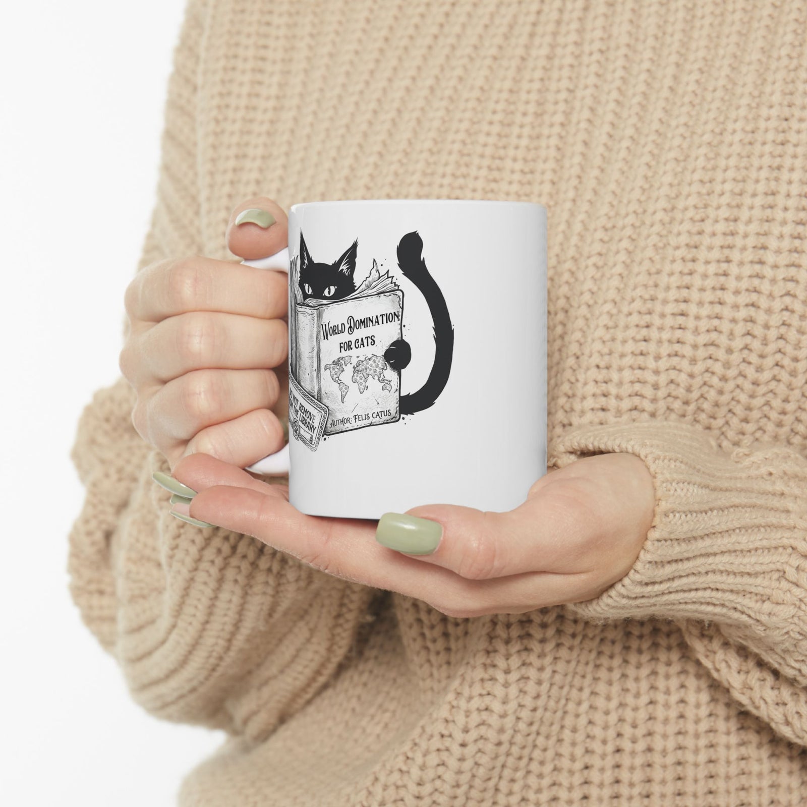 Cats "Dominated" the World Ceramic Mug