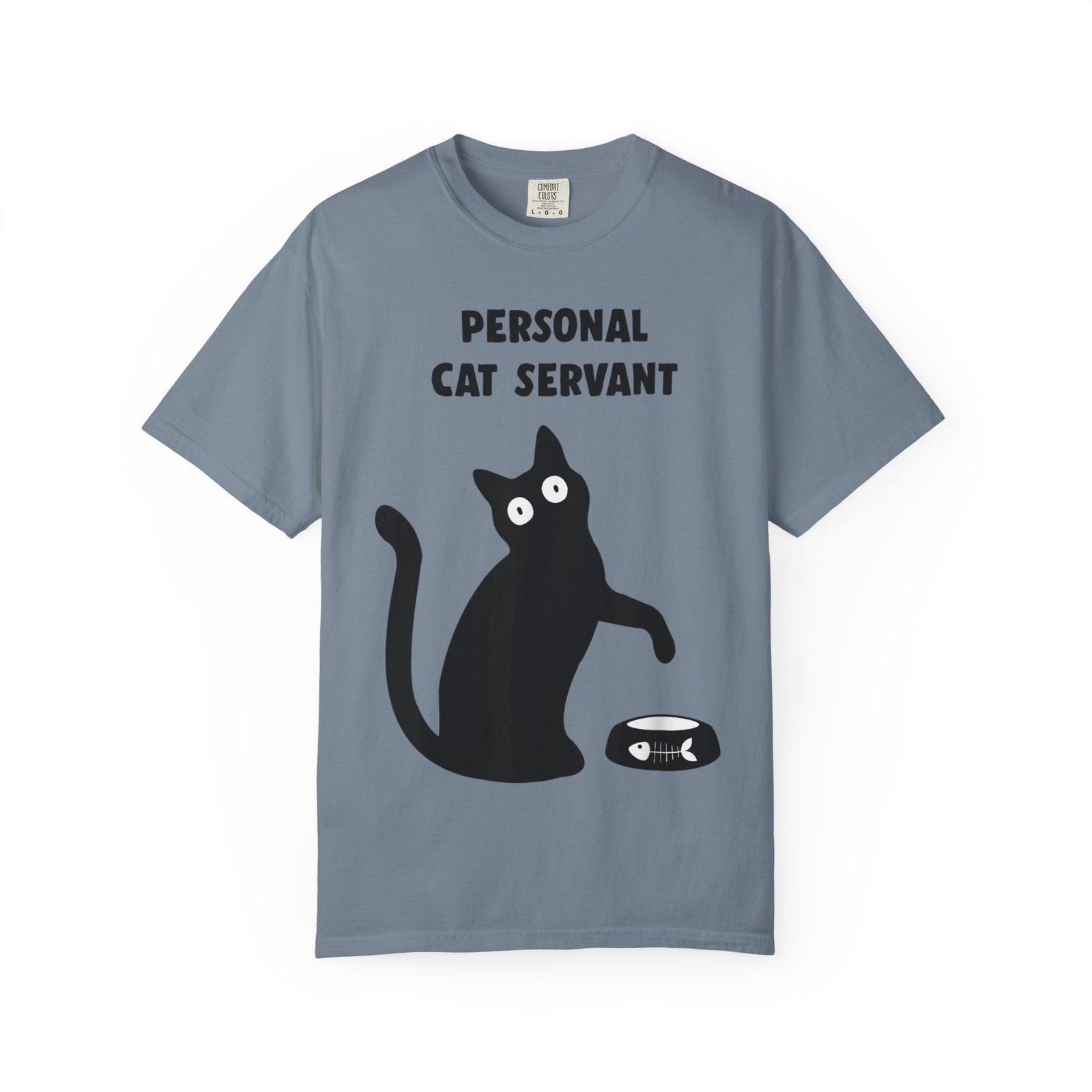 Personal Cat Servant T-Shirt — Funny Cat Lover Tee