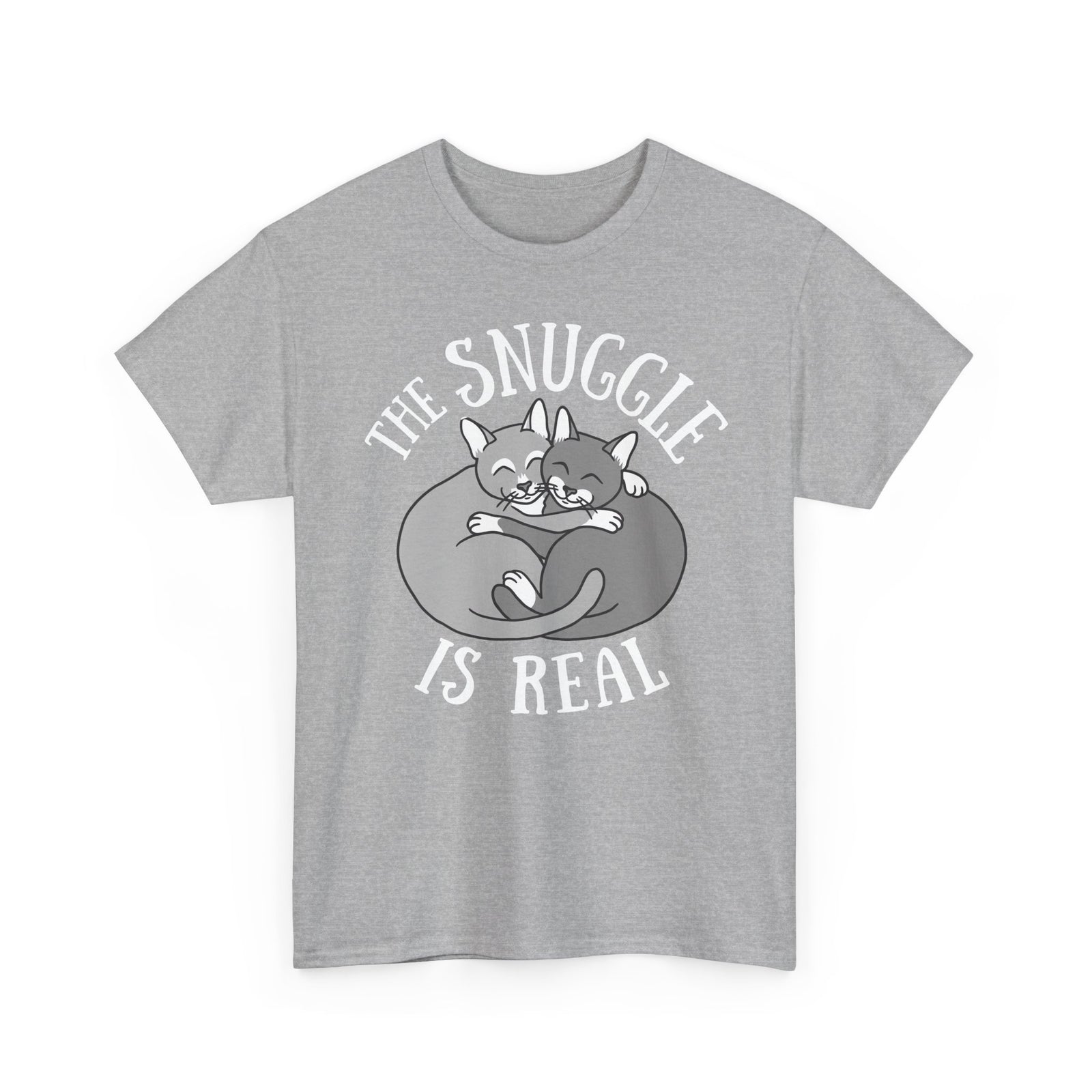 The Snuggle Is Real Cat Lover T-Shirt