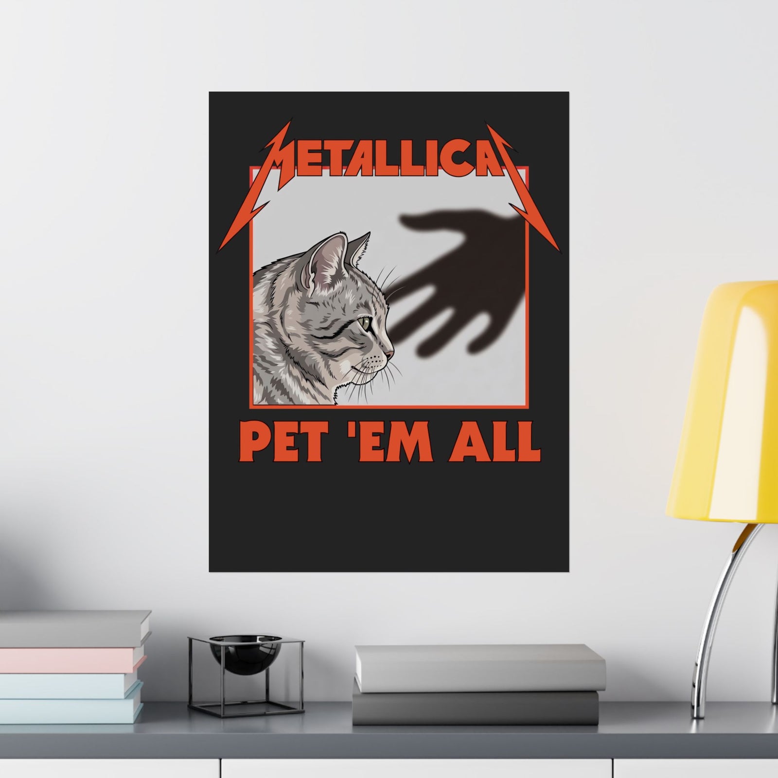 Pet 'em All Cat Lover Poster