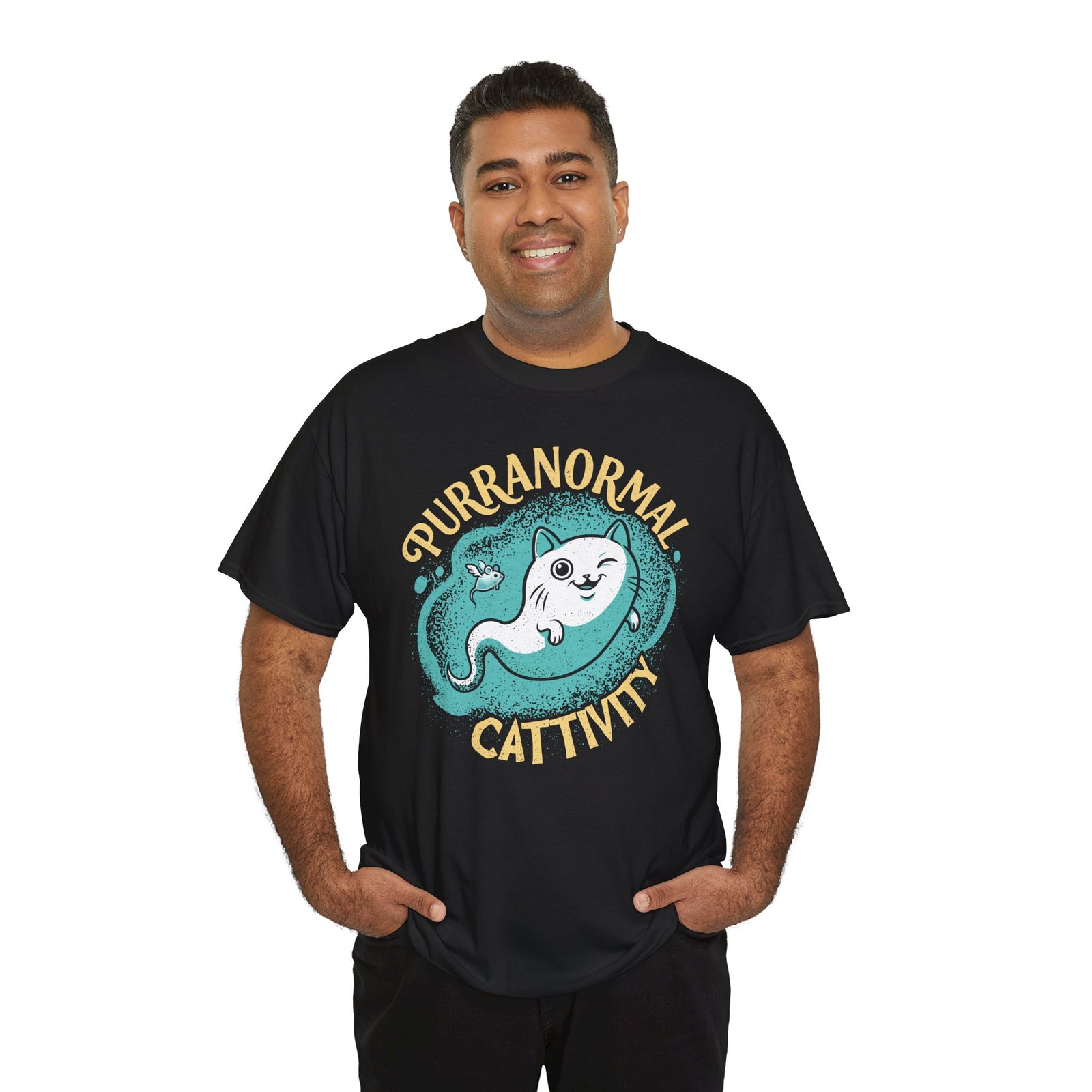 Purranormal Cattivity T-Shirt — Funny Paranormal Cat Tee
