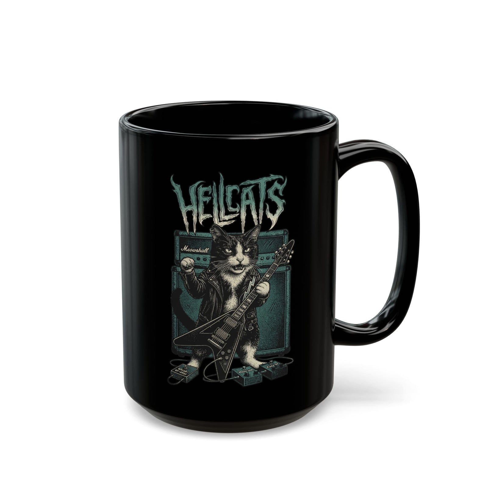 Hellcats Cat Rock Black Mug