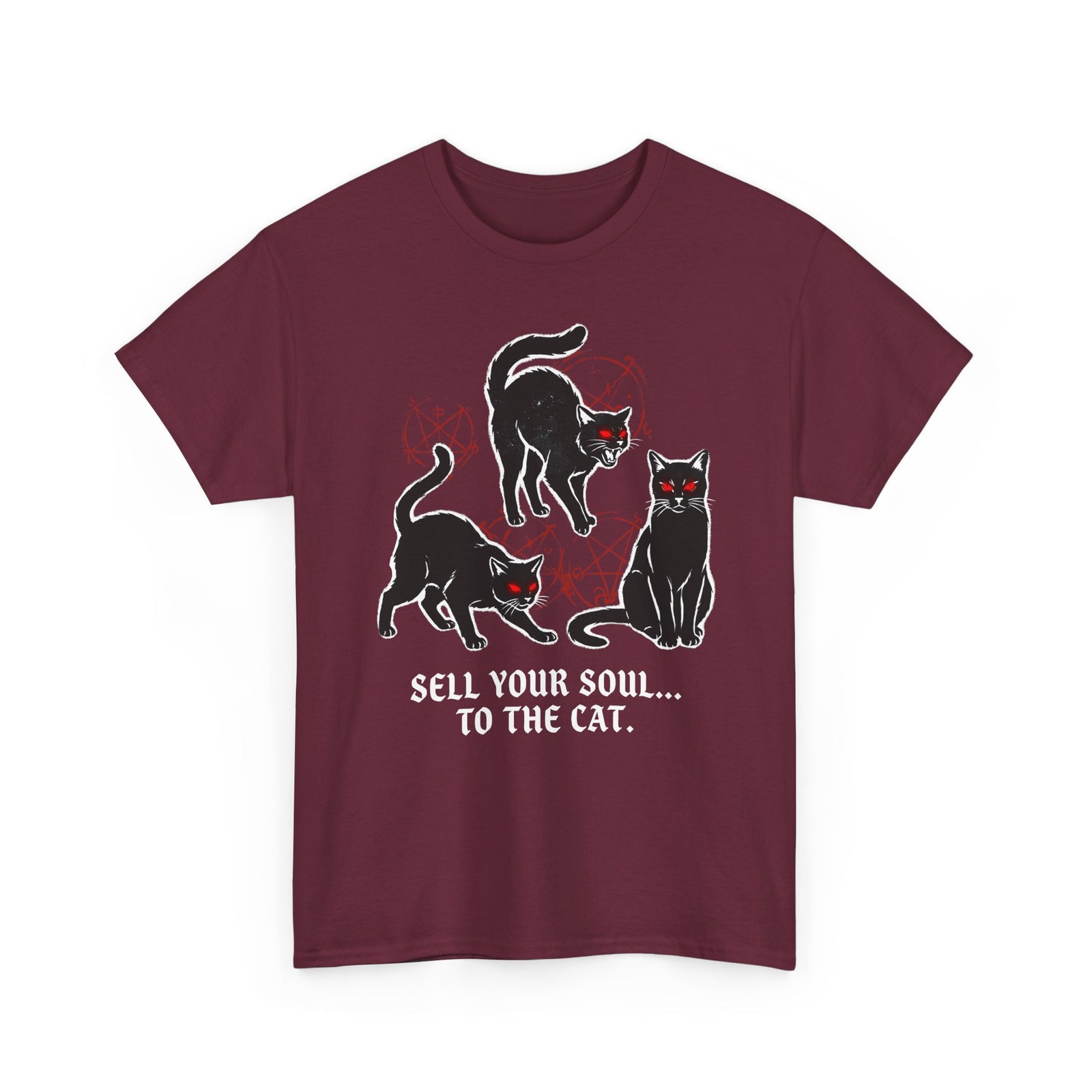 Sell Your Soul To The Cat T-Shirt — Funny Cat Lover Tee