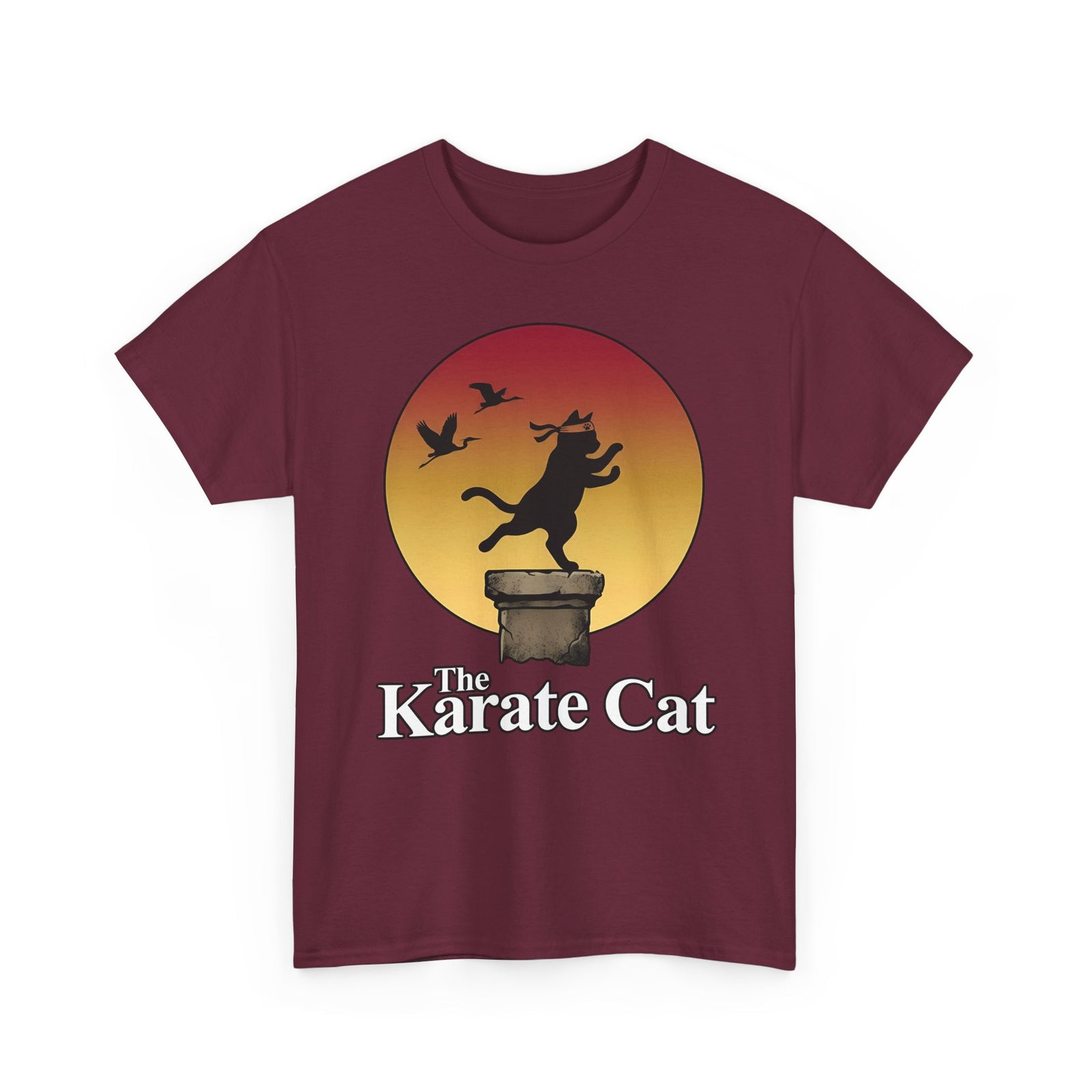 Karate Cat T-Shirt — Funny Martial Arts Cat Tee