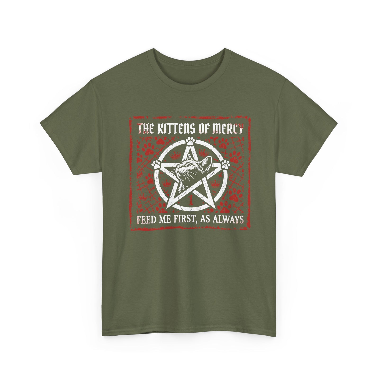 Kittens of Mercy T-Shirt Cute Kitten Rescue Tee