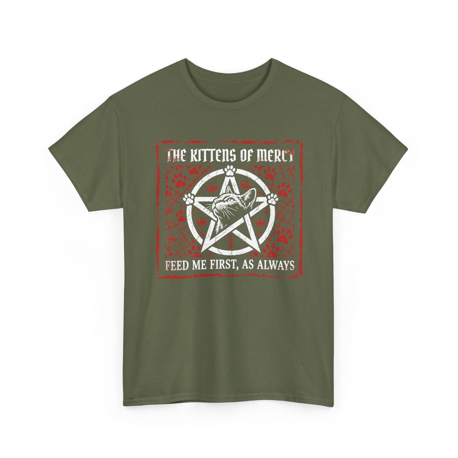 Kittens of Mercy T-Shirt Cute Kitten Rescue Tee