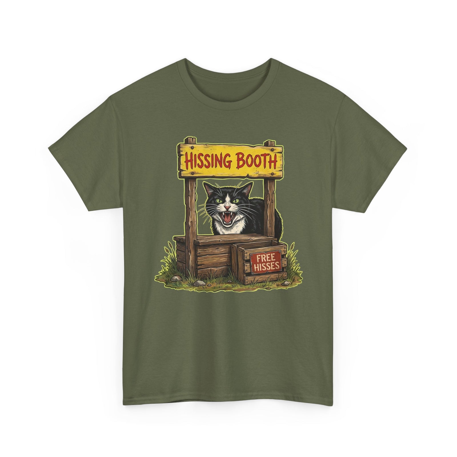 Hissing Booth Cat T-Shirt