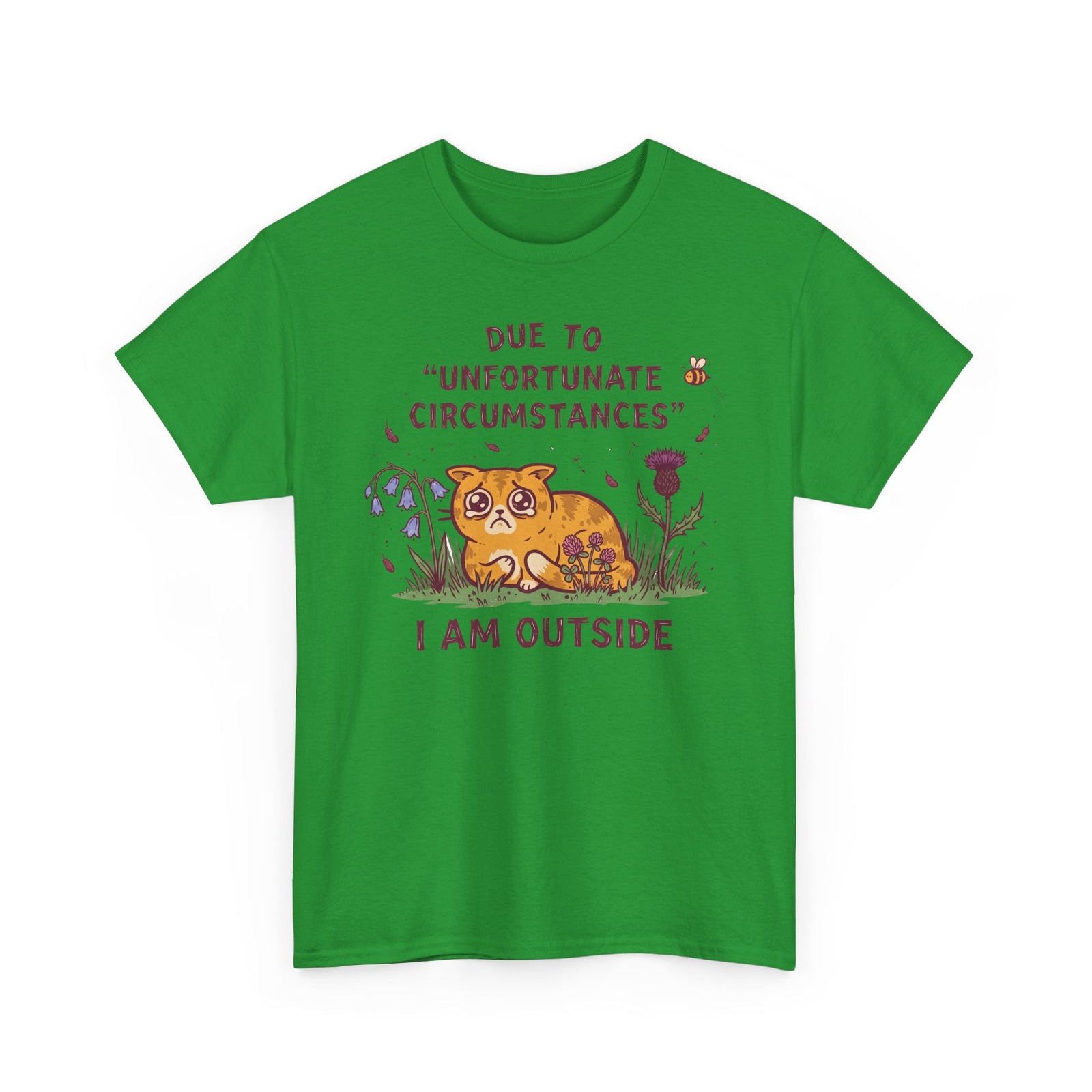I'm Outside Funny Cat T-Shirt