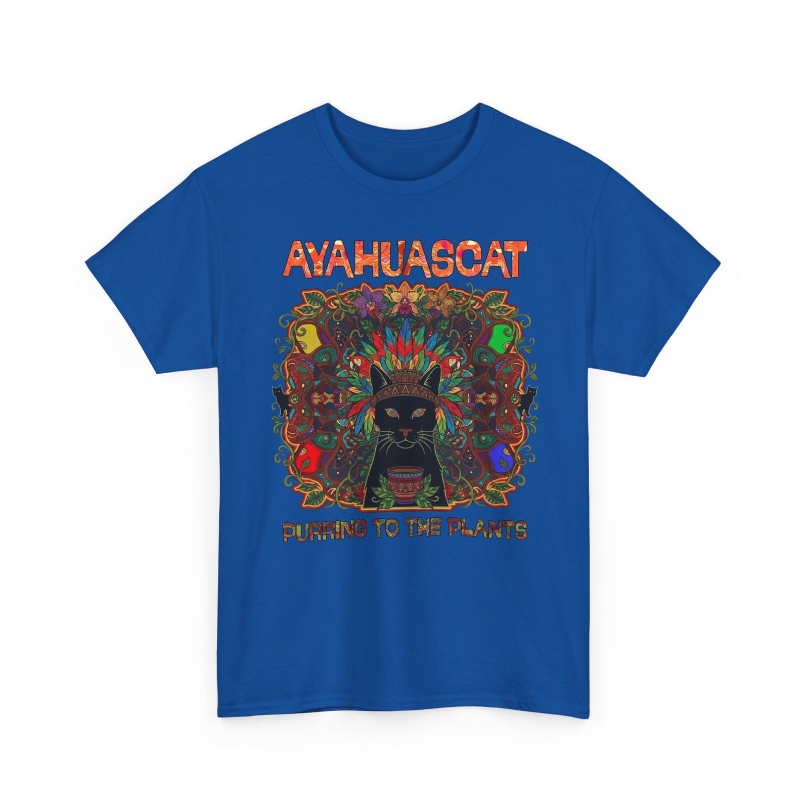 Ayahuascat T-Shirt — Psychedelic Cat Tee