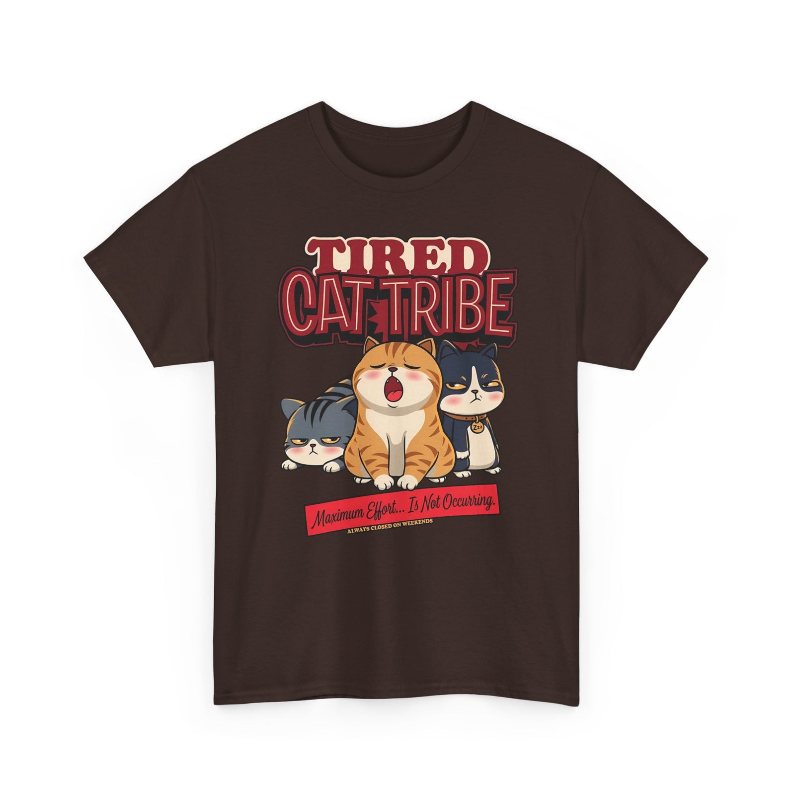 Tired Cat Tribe T-Shirt