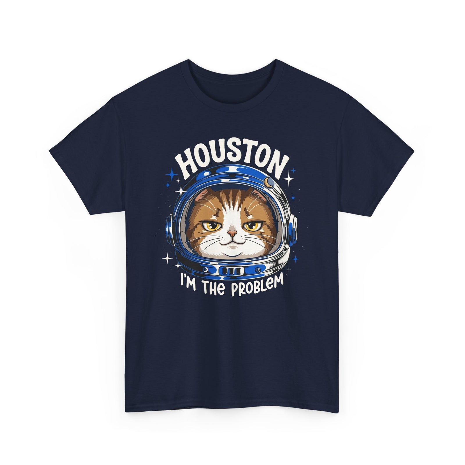 Houston I'm the Problem Space Cat T-Shirt