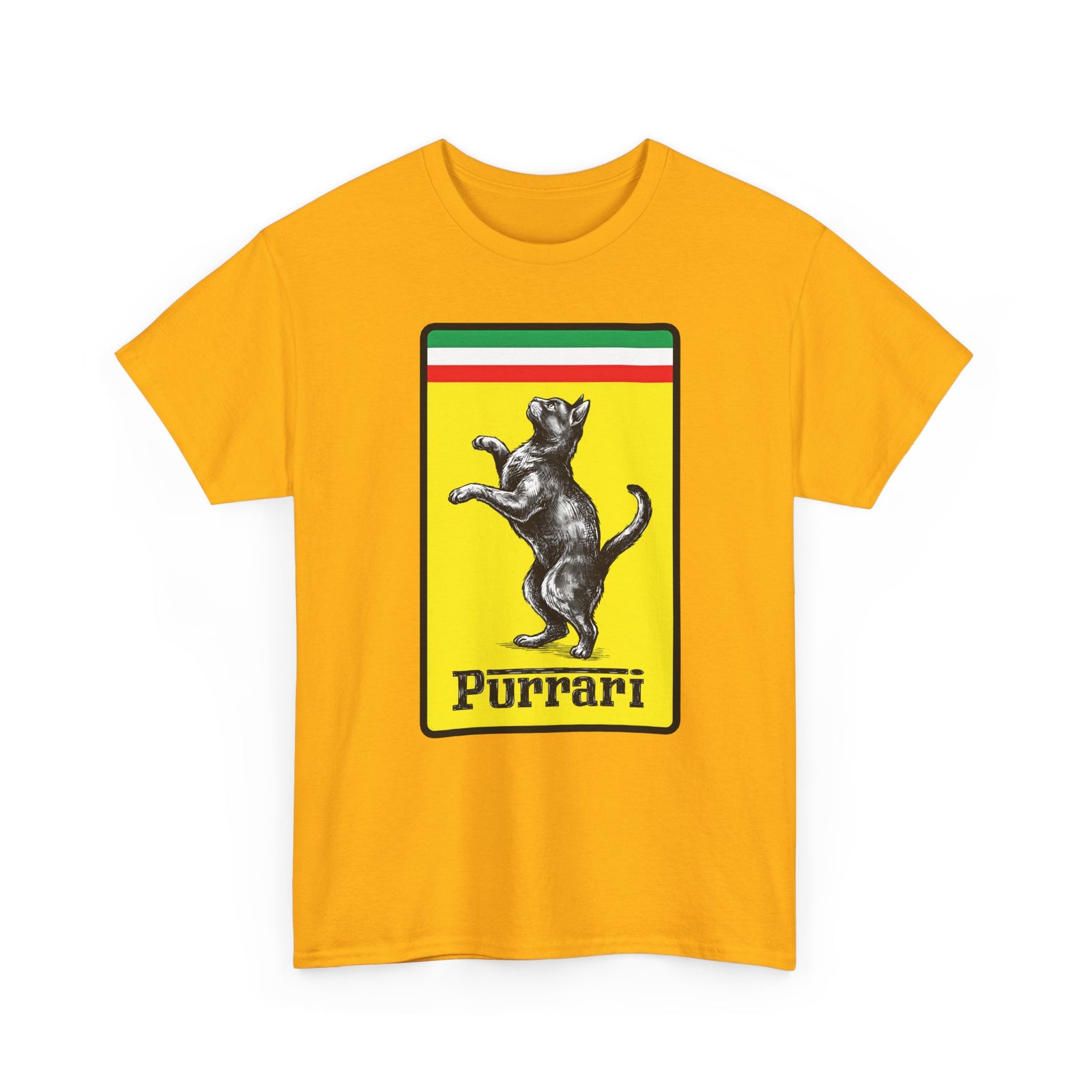 Purrari Tee — Cat Racing Graphic T-Shirt
