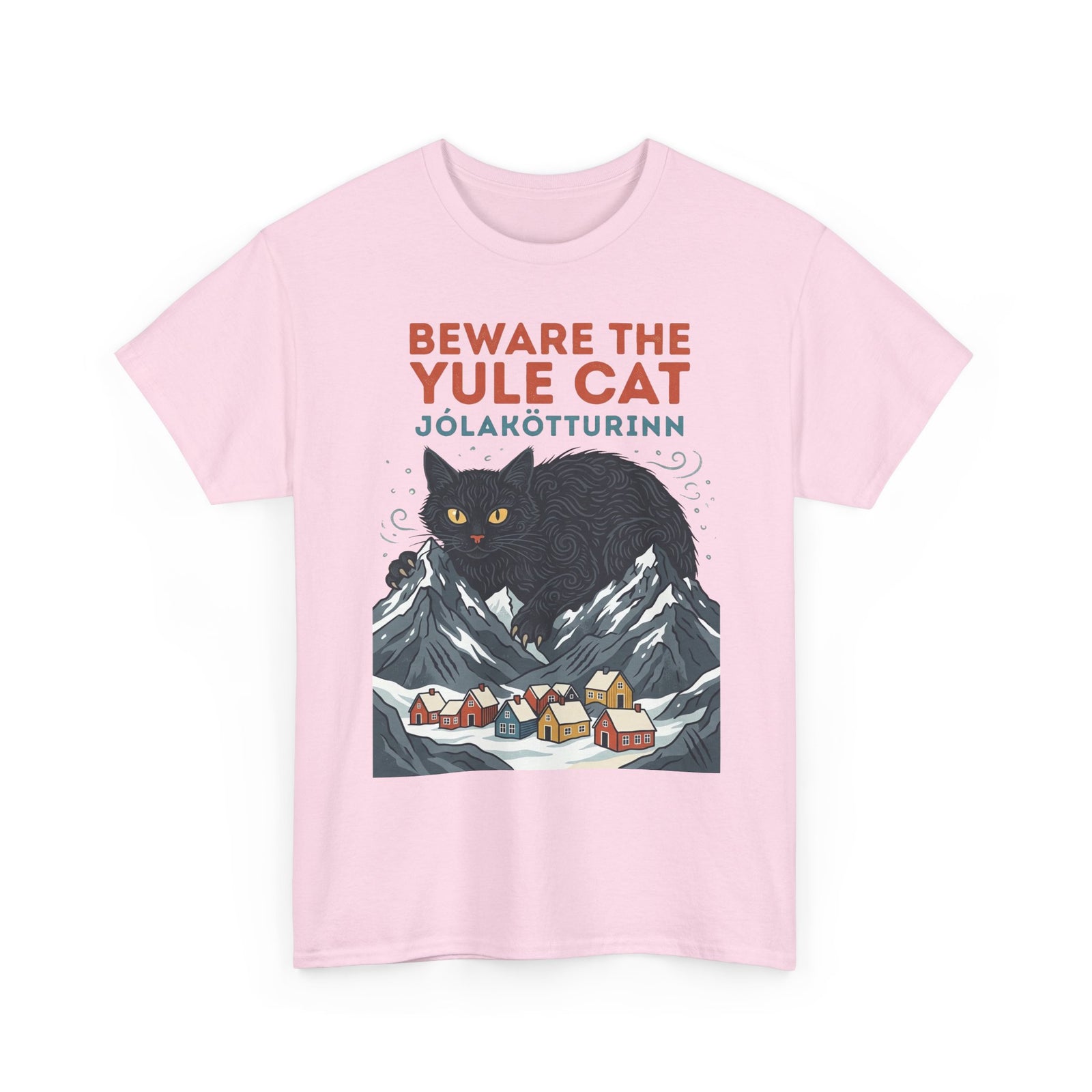 Beware the Yule Cat T-Shirt Holiday Tee