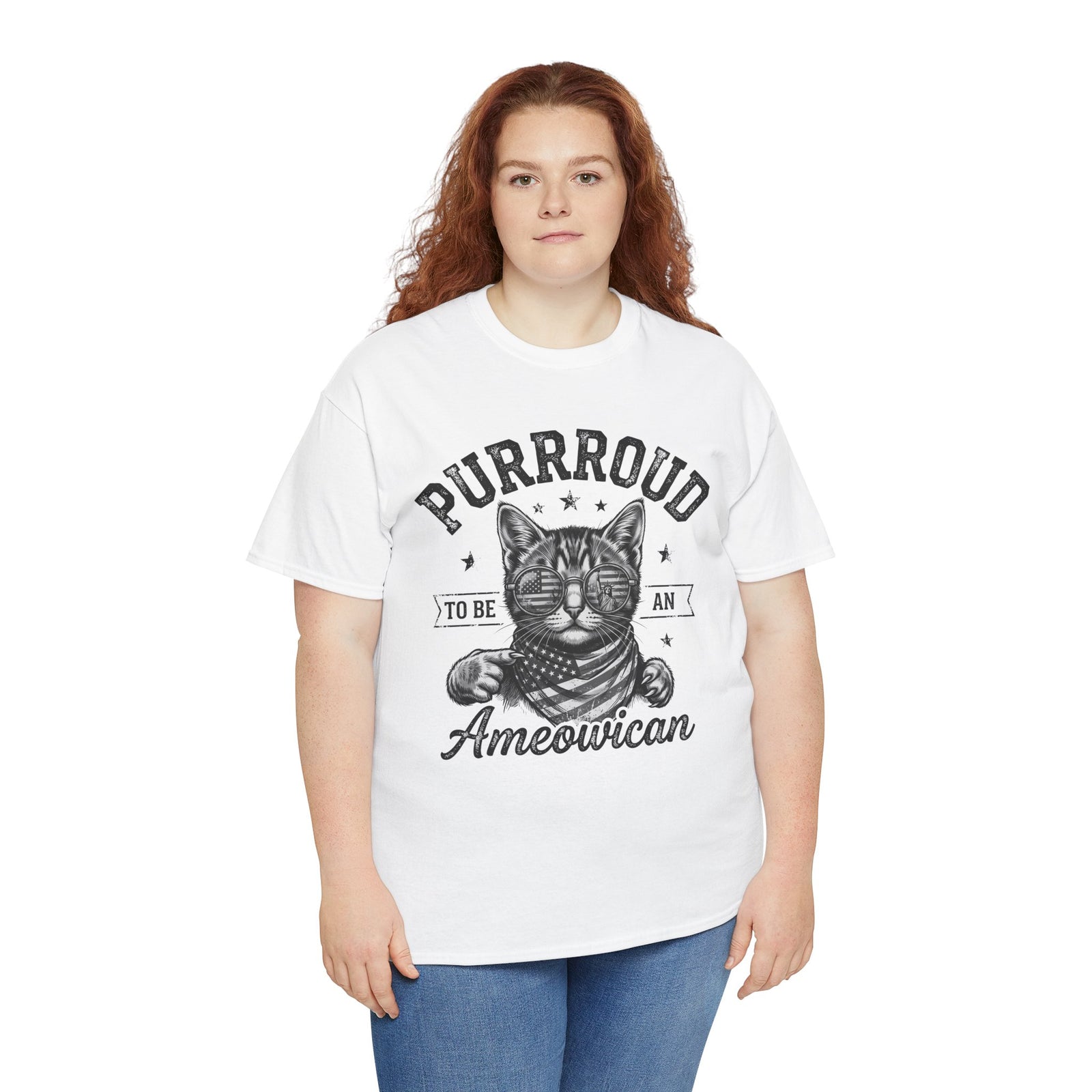 Purroud To Be An Ameowican T-Shirt