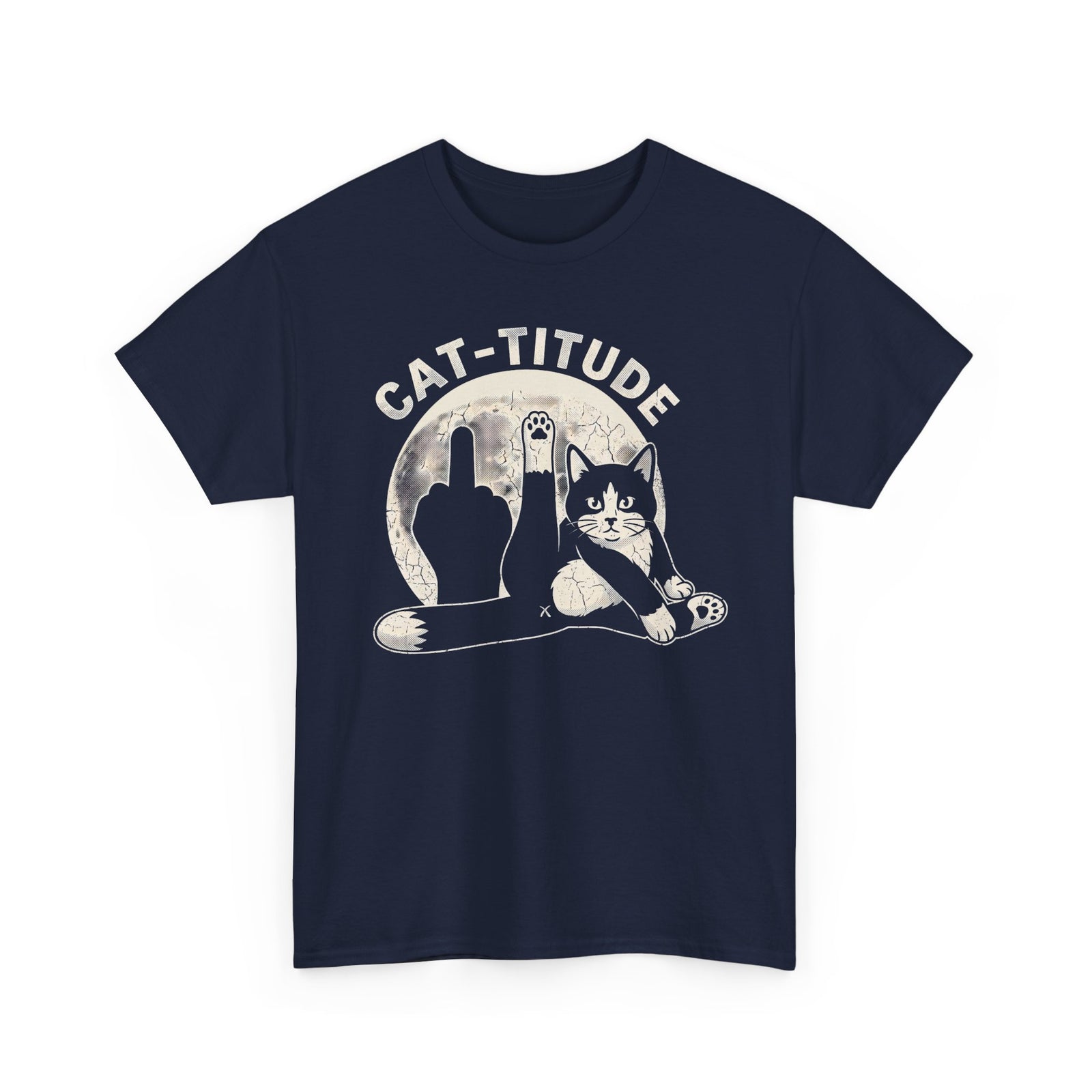 Cattitude T-Shirt — Funny Cat Attitude Tee