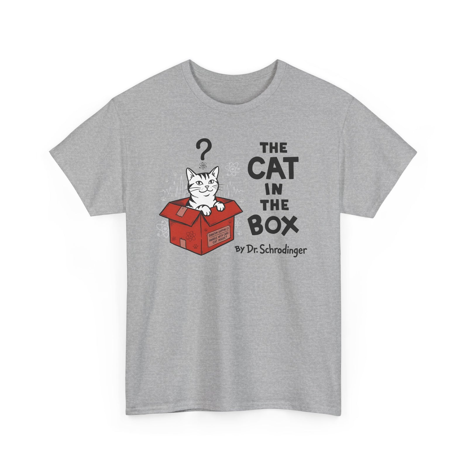 The Cat in the Box T-Shirt — Cute Cat in a Box Graphic Tee