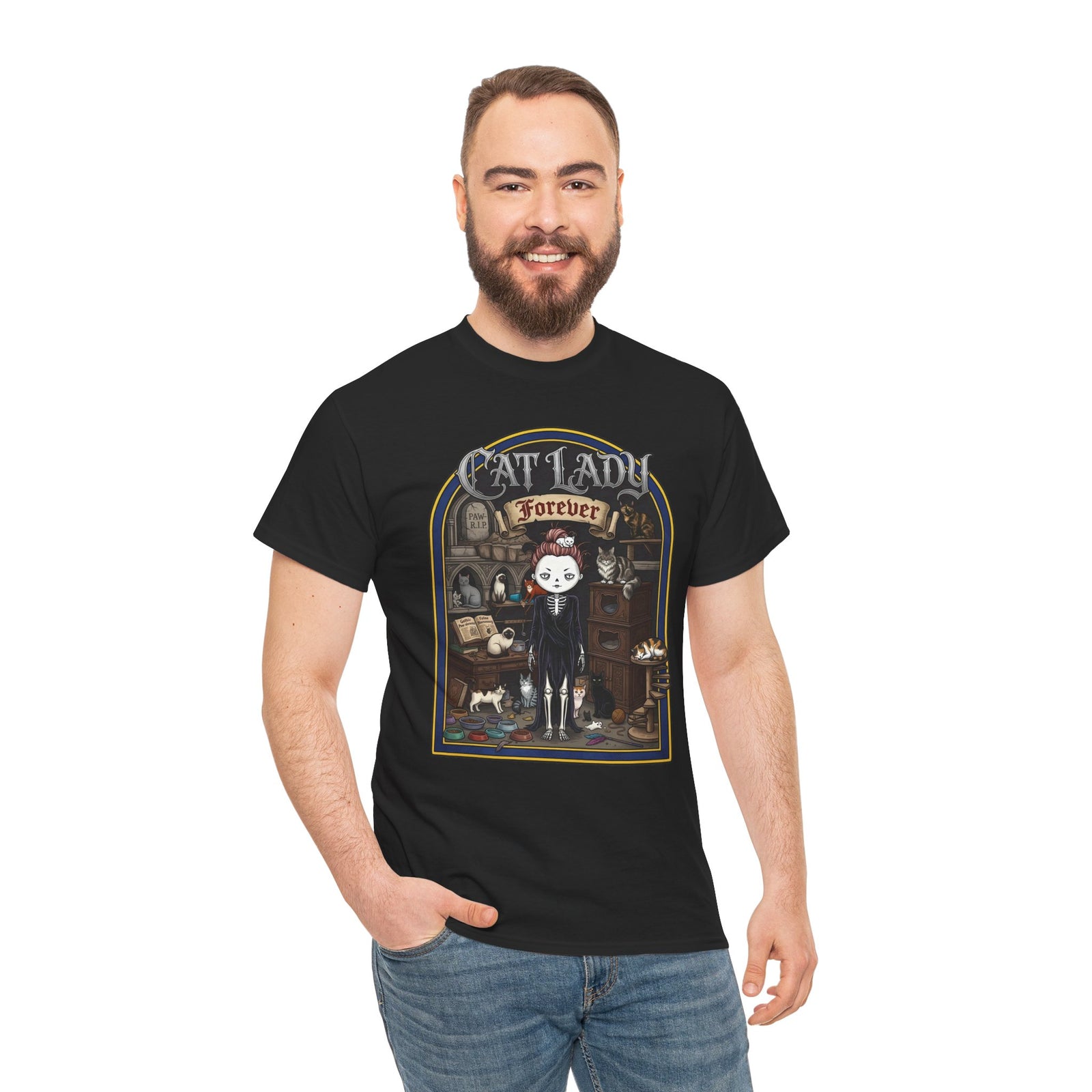 Cat Lady T-Shirt Funny Cat Lover Tee