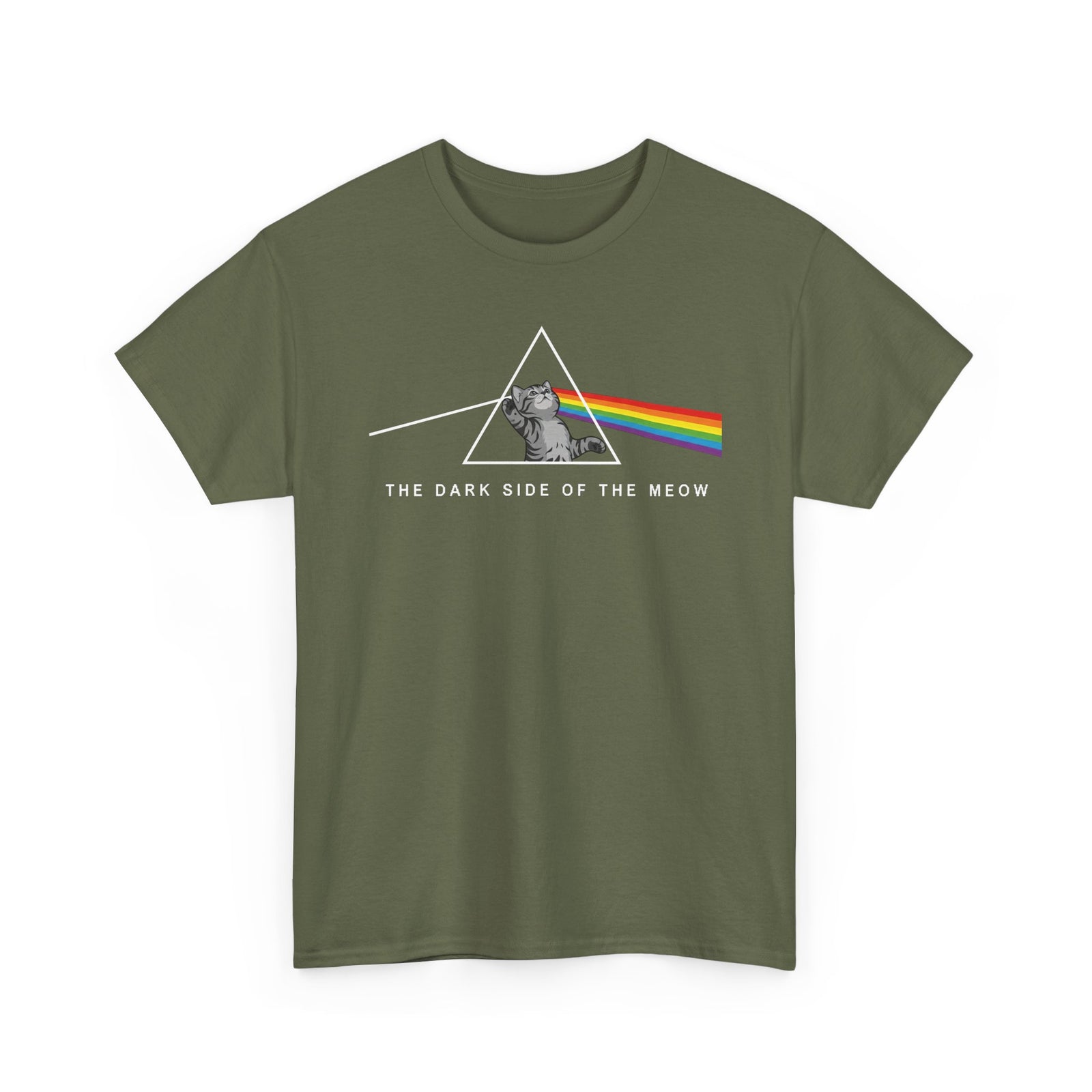 The Dark Side of Meow T-Shirt Cat Humor Tee