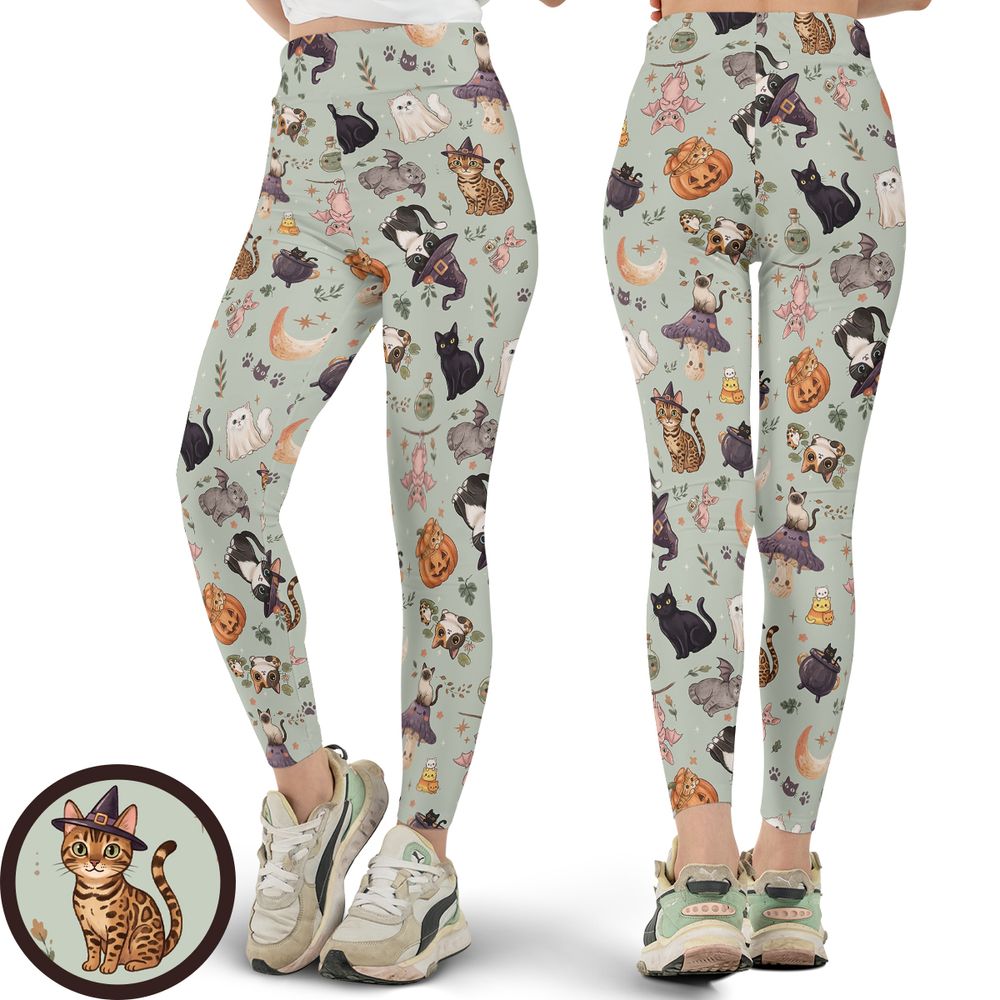 Whimsical Cats of Hallows' Eve - - 1
