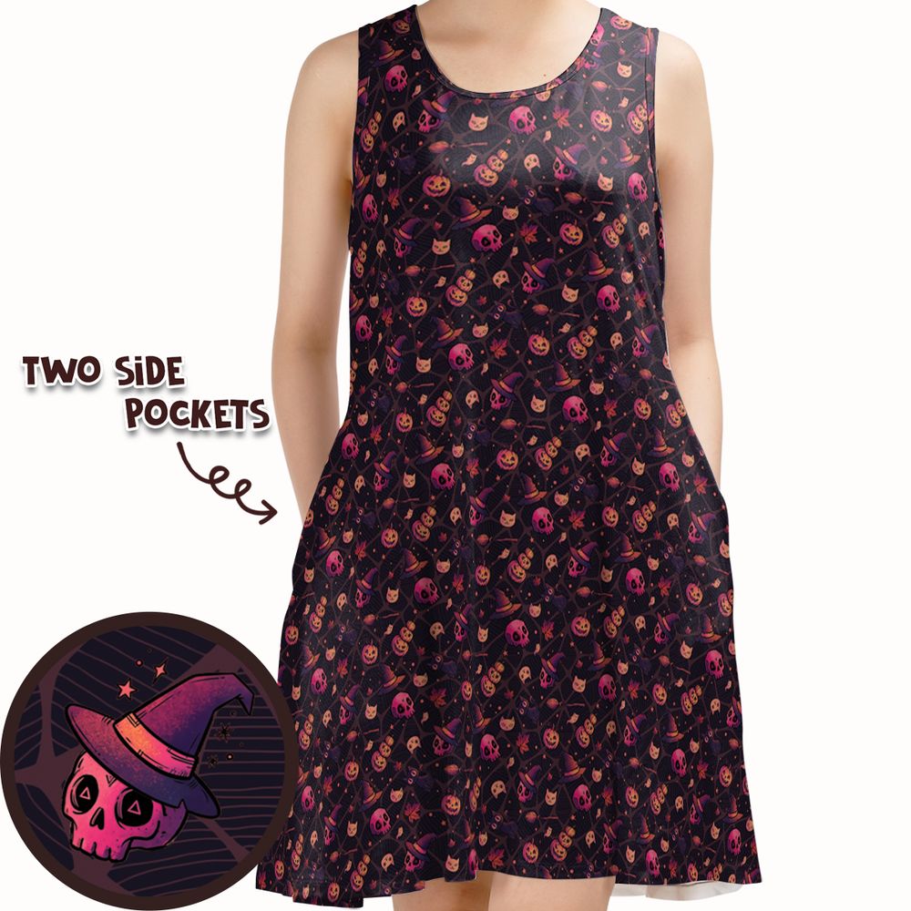 Witchy Skulls & Spooky Cats - - 1