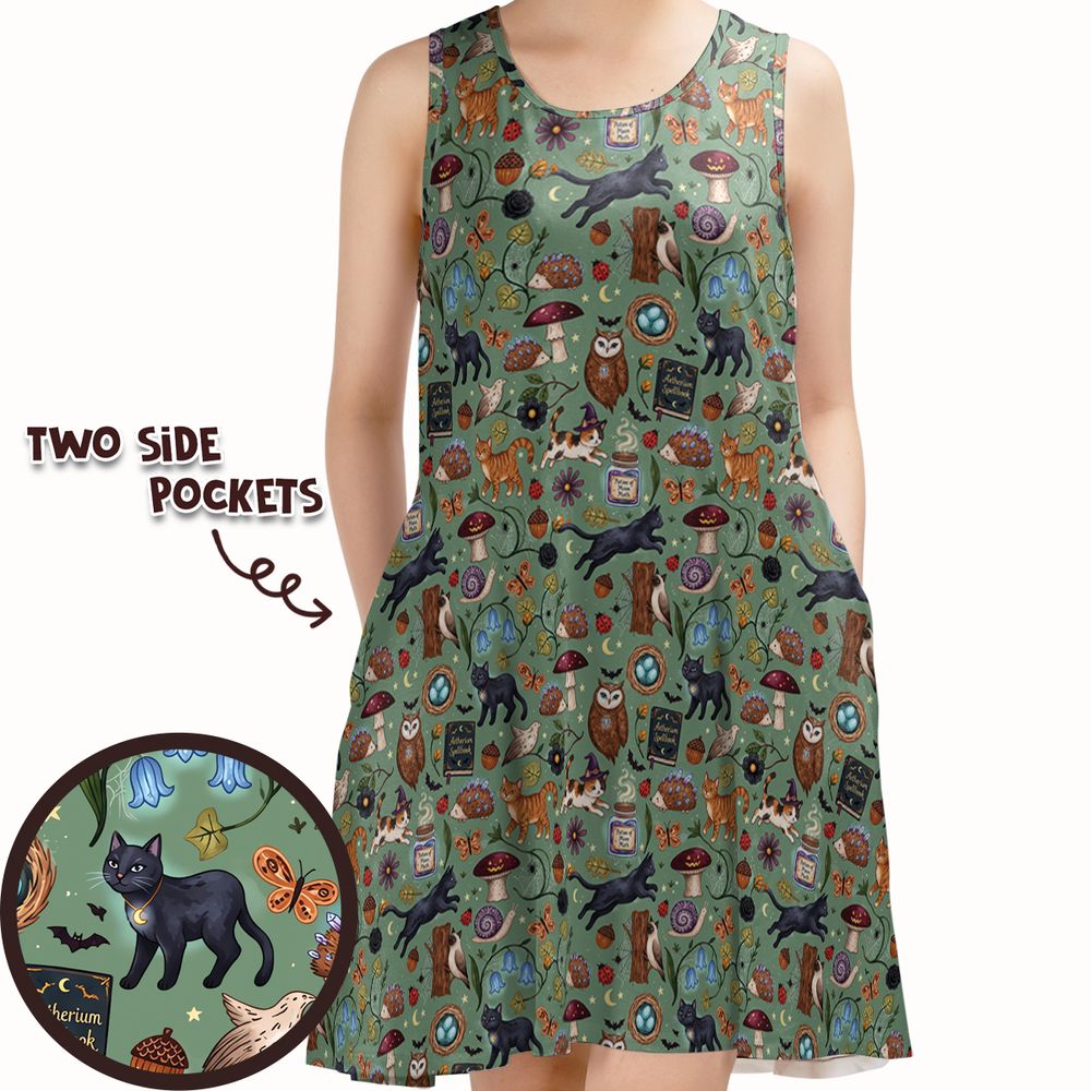 Witchy Cats & The Enchanted Garden - - 1