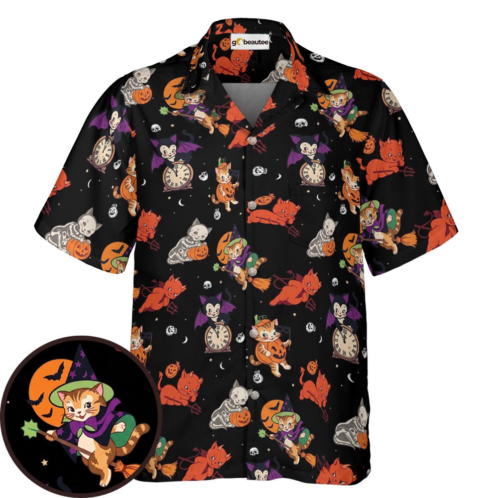 Midnight Meowgic Halloween Cats - - 1