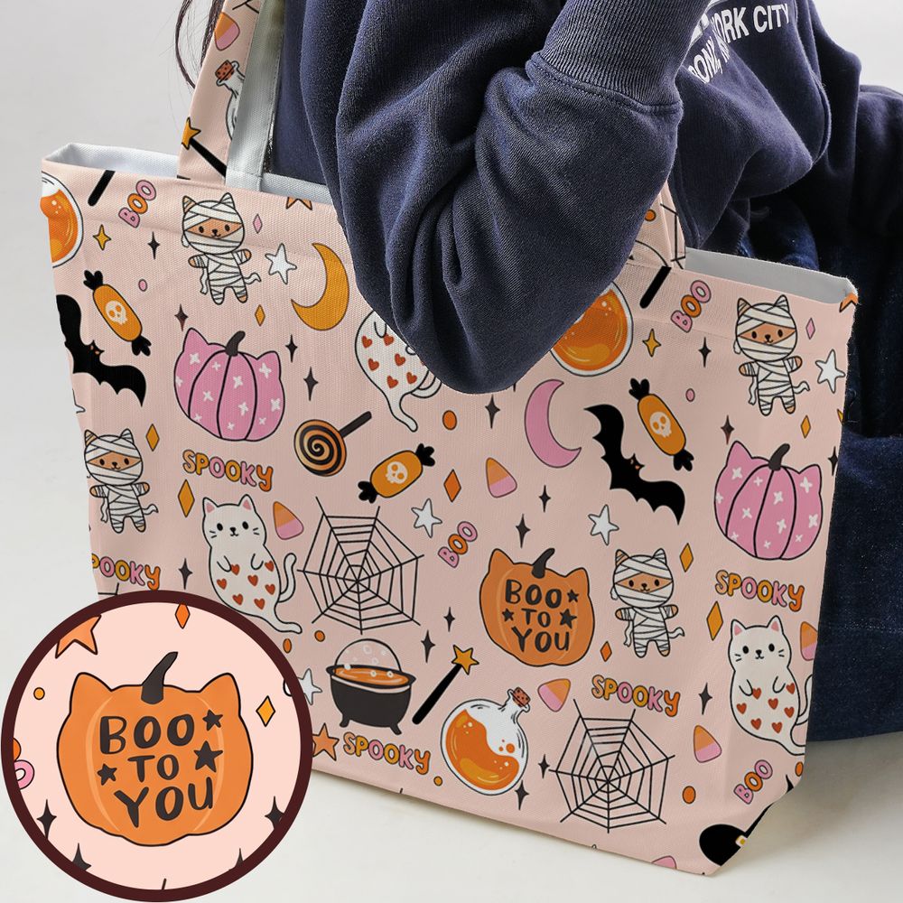 Boo To You Pink Halloween - - 1