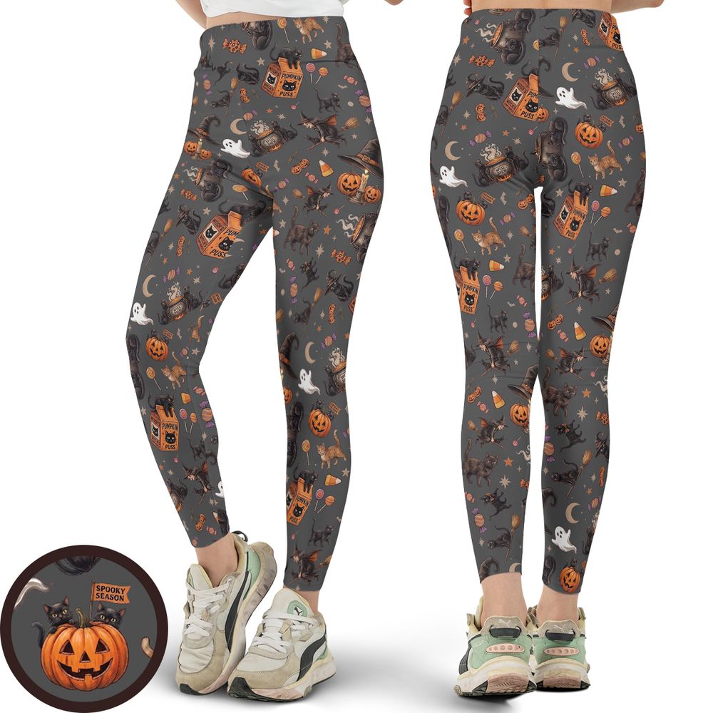Spooky Season Black Cats - - 1
