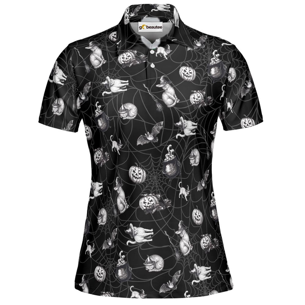 Vintage Witchy Cat Halloween - Women - 2