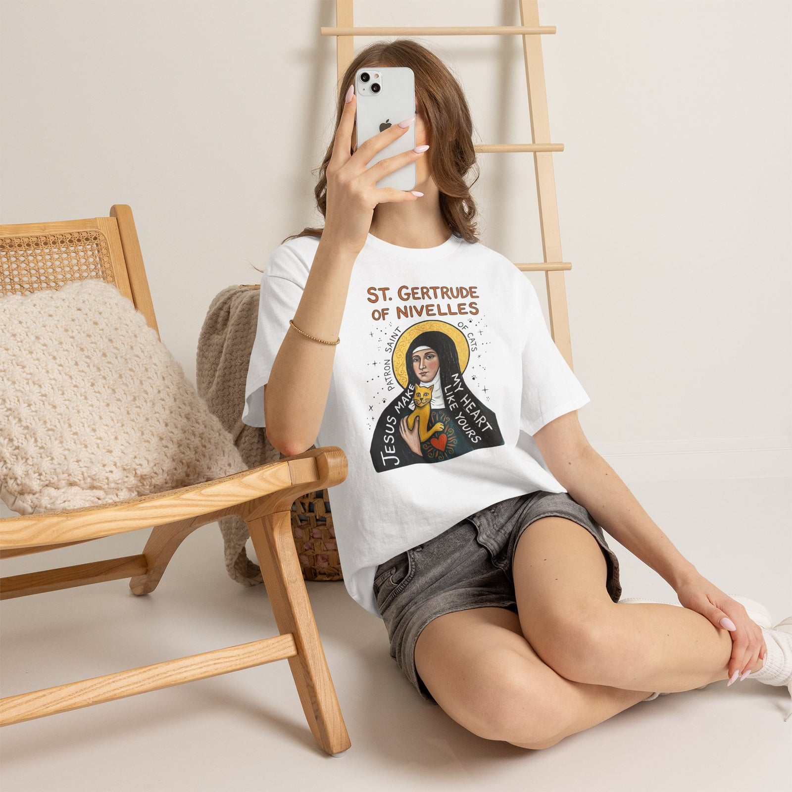 Saint Patron of Cats T-Shirt