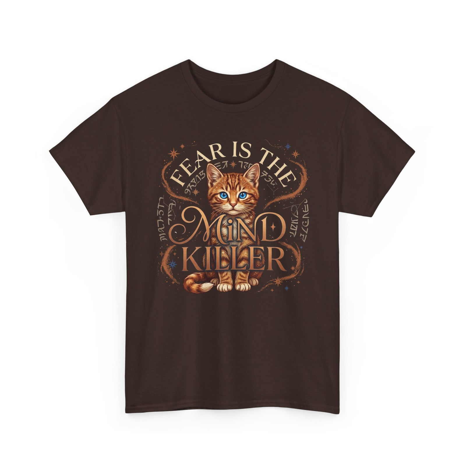 Cute Cat "Fear Is the Mind Killer" T-Shirt