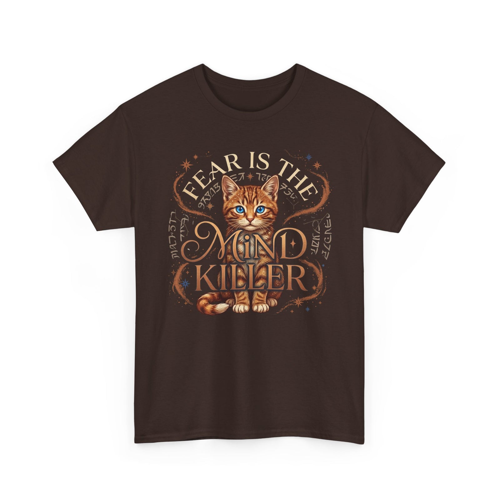 Cute Cat "Fear Is the Mind Killer" T-Shirt