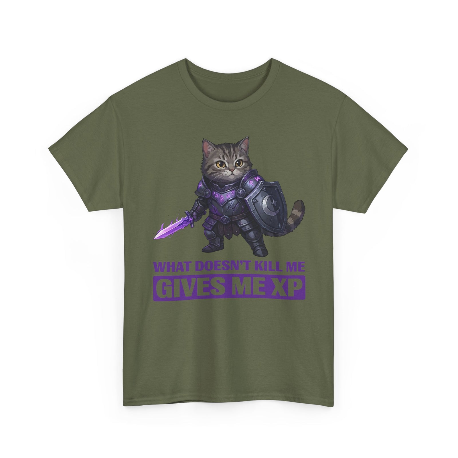 What Doesn't Kill Me Gives Me XP Cat T-Shirt