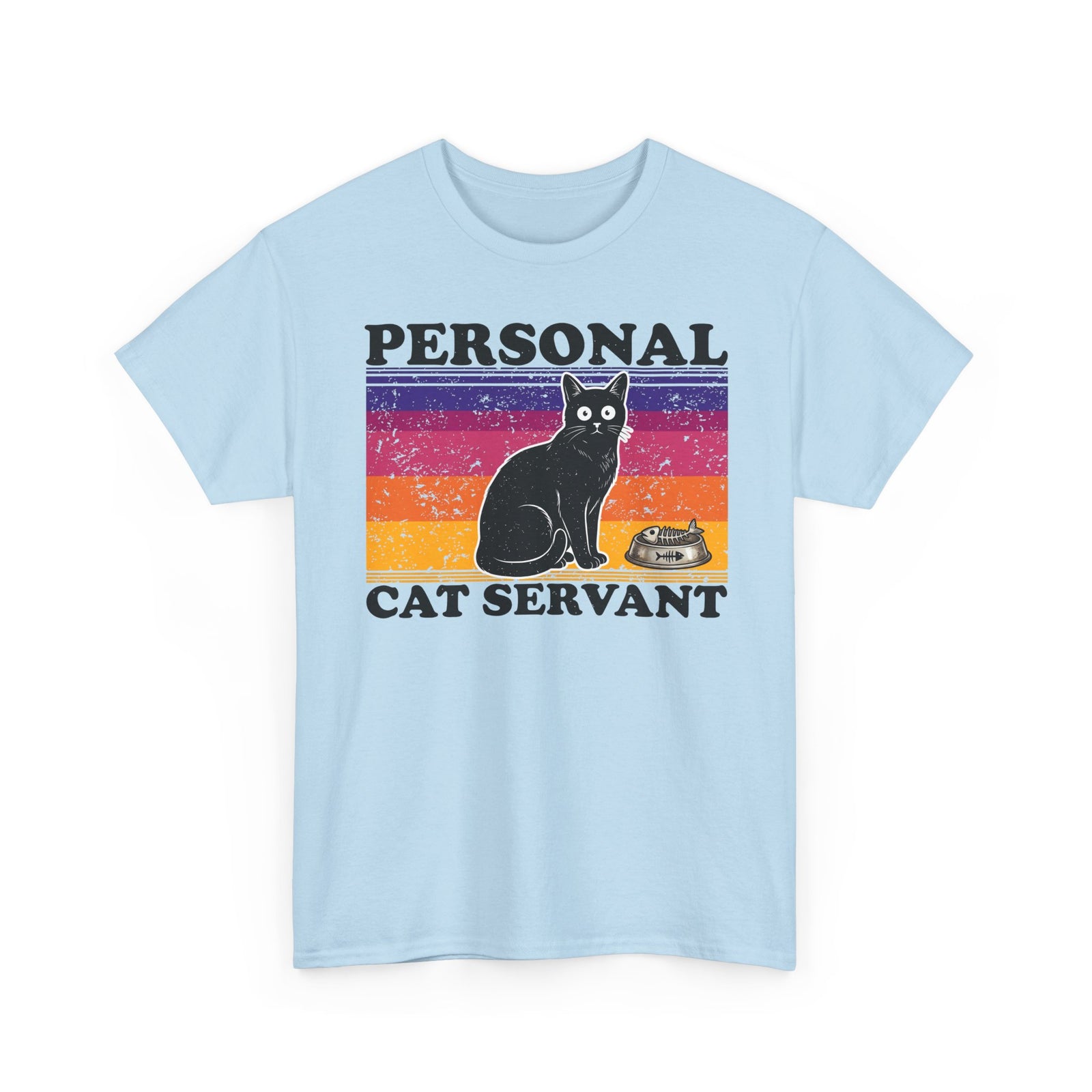 Personal Cat Servant T-Shirt — Funny Cat Lover Tee