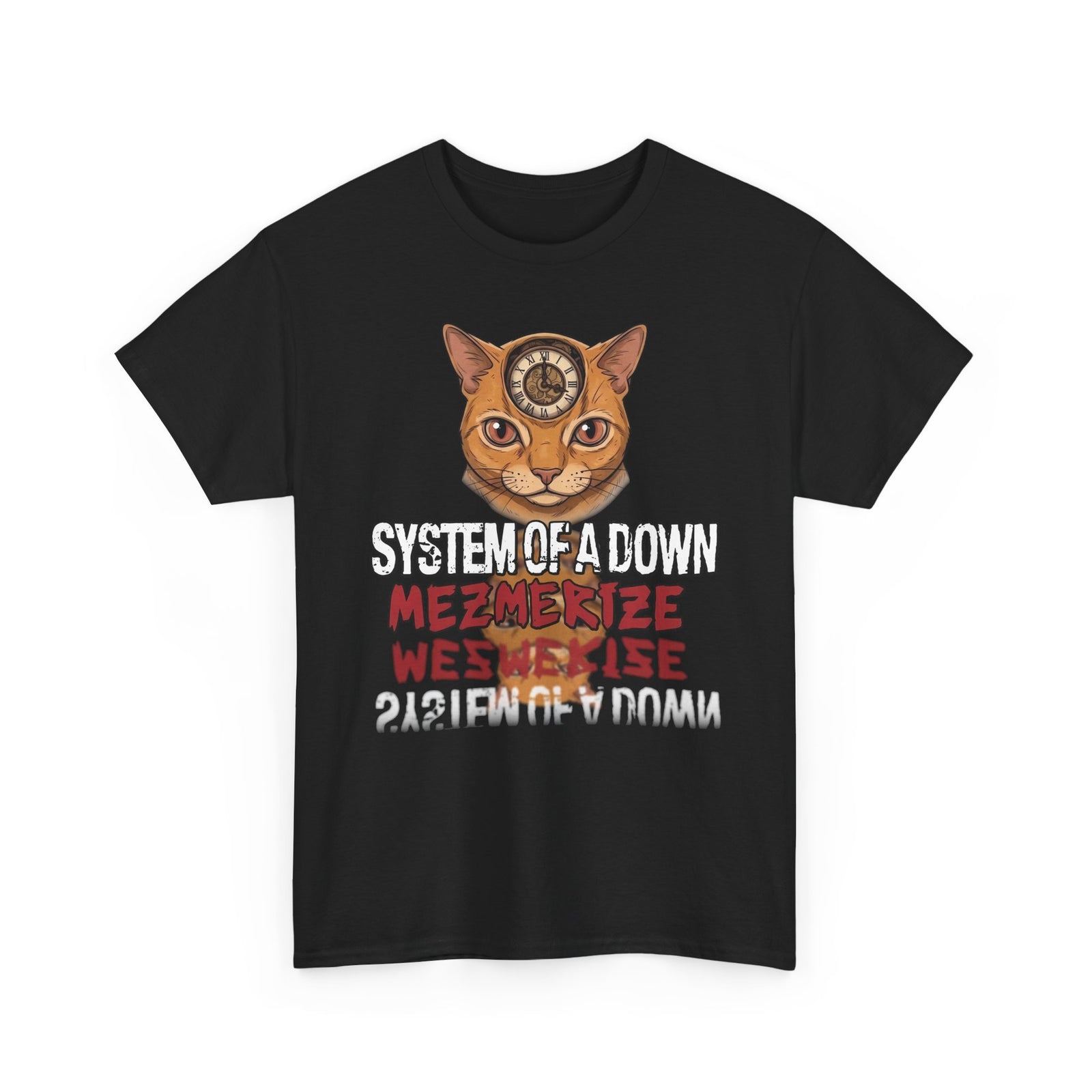 System Of A Down "Mezmerize" Cat T-Shirt