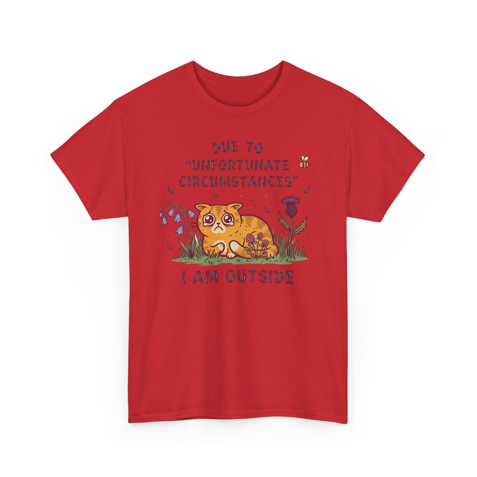 I'm Outside Funny Cat T-Shirt