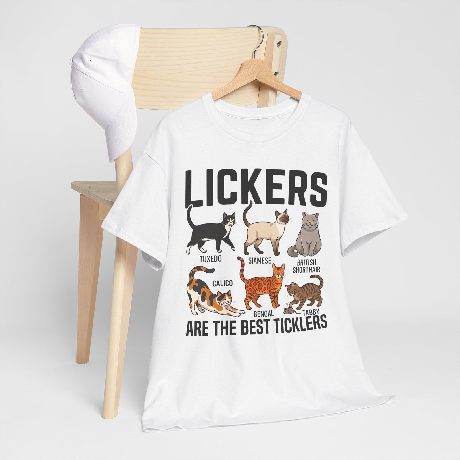 Cats Lickers T-Shirt Funny Cat Lover Tee