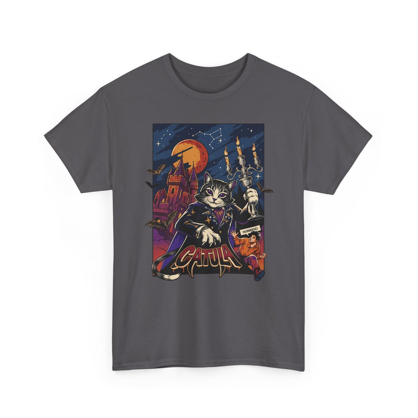 Catula Cat Dracula T-Shirt
