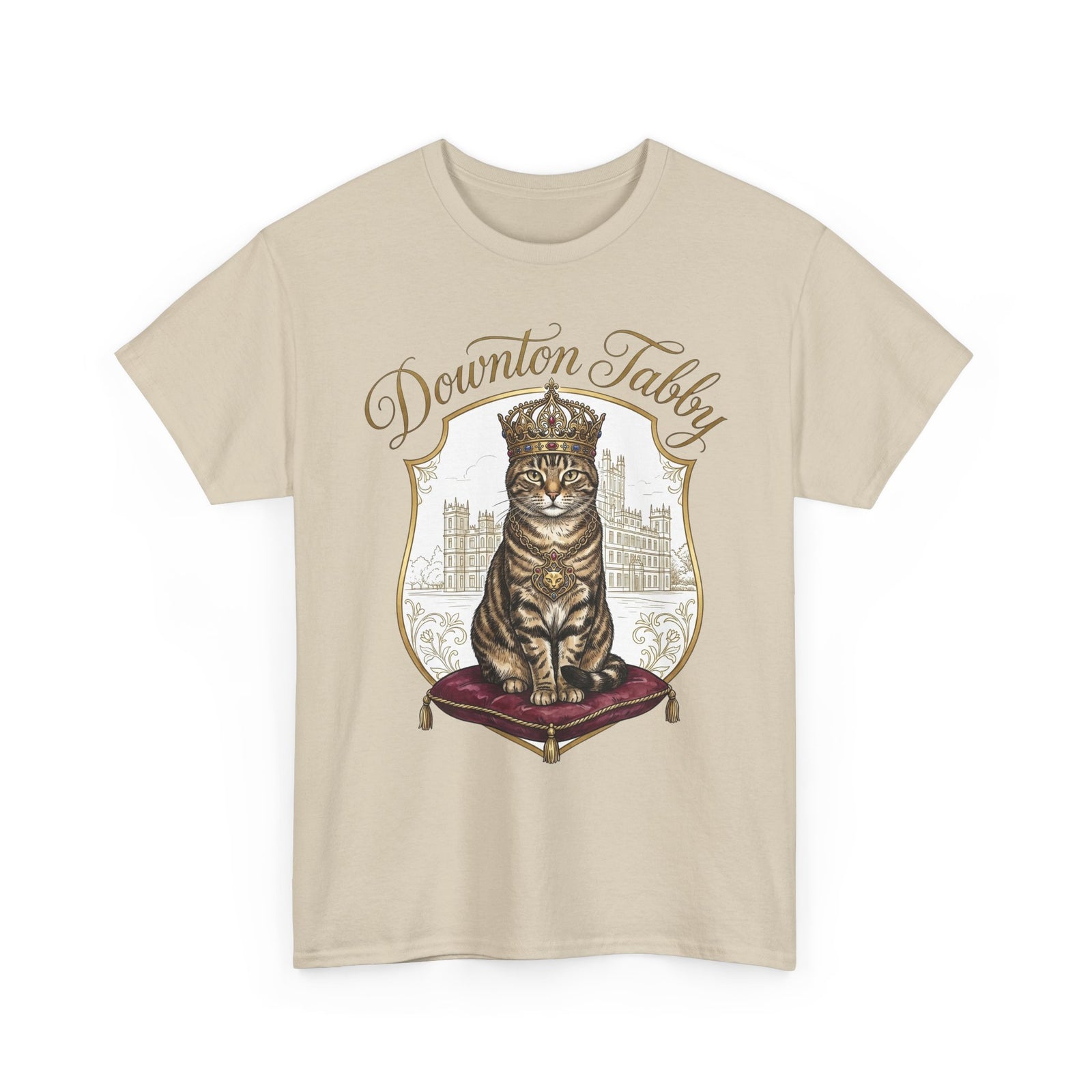 Downton Abbey Cat Parody T-Shirt — Funny Period Drama Cat Tee