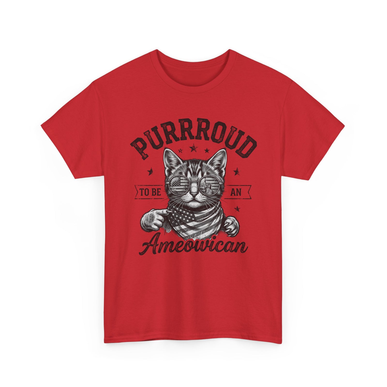 Purroud To Be An Ameowican T-Shirt