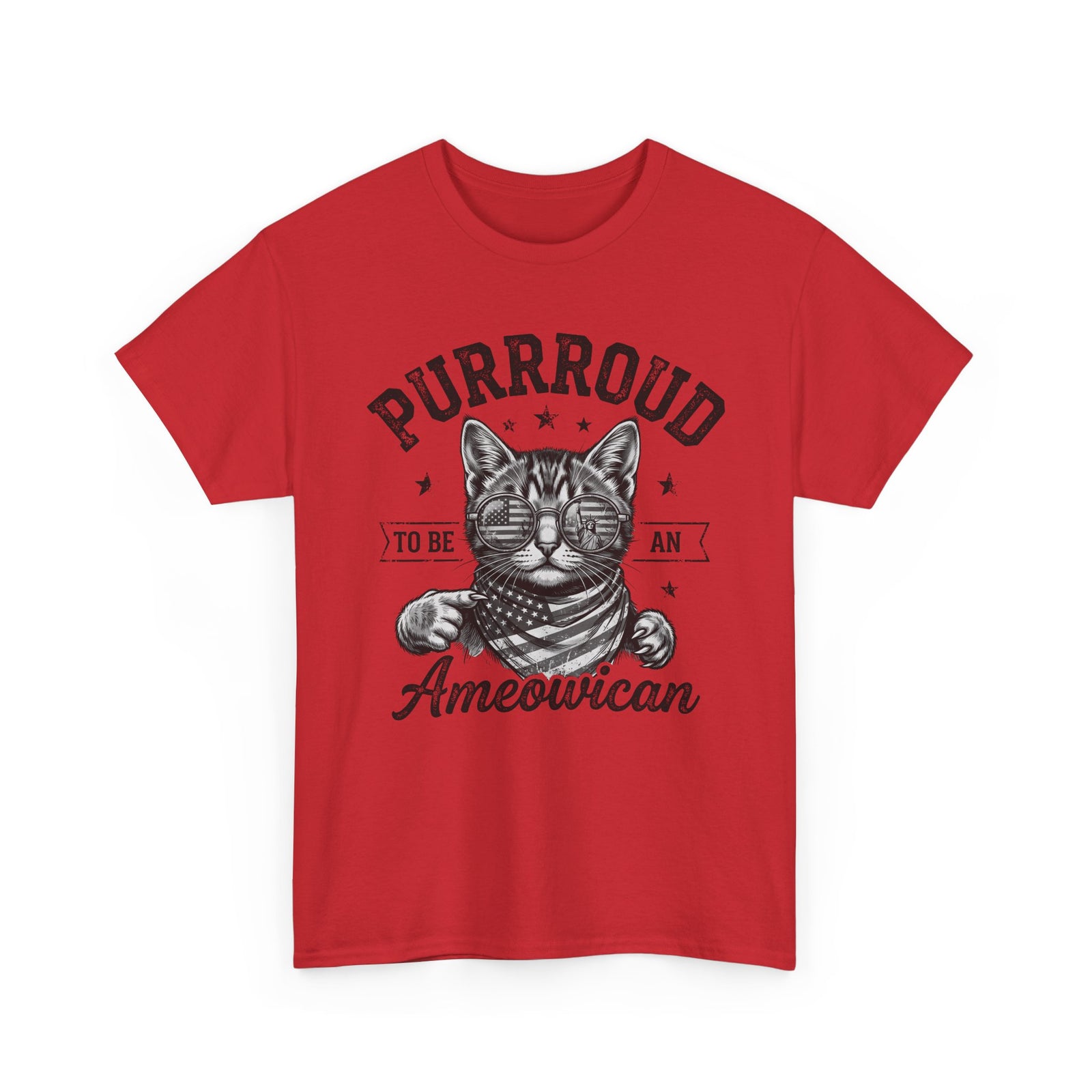 Purroud To Be An Ameowican T-Shirt