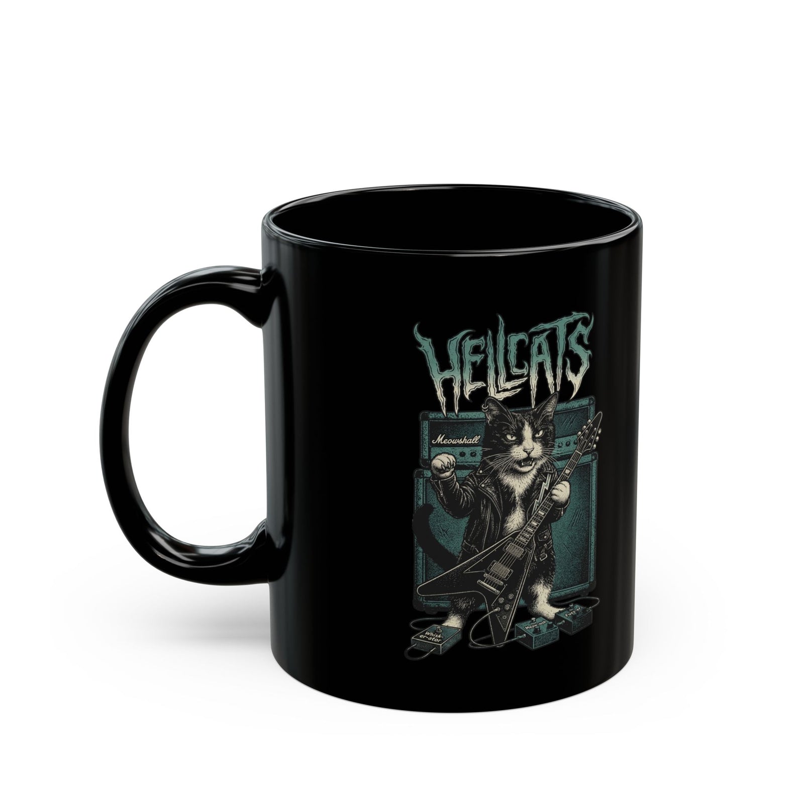 Hellcats Cat Rock Black Mug