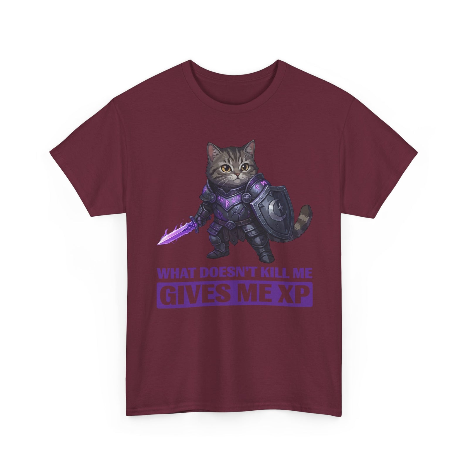 What Doesn't Kill Me Gives Me XP Cat T-Shirt