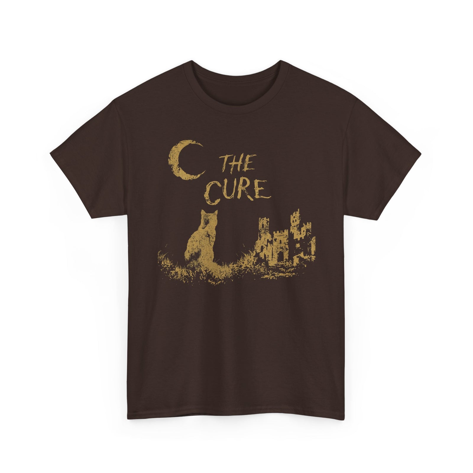 Goth Cat Lover T-Shirt — Goth Aesthetic Cat Tee