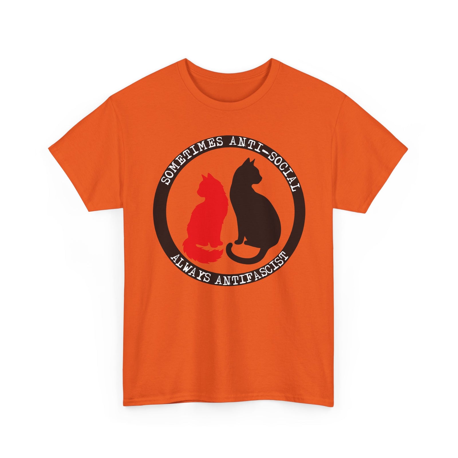 Sometimes Anti-Social, Always Antifascist T-Shirt
